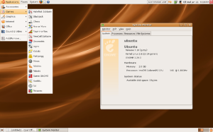 Ubuntu 7.10 screenshot